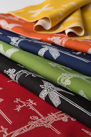 Mayer Fabrics’ Vollis Simpson Collection Sunbrella Contract fabrics